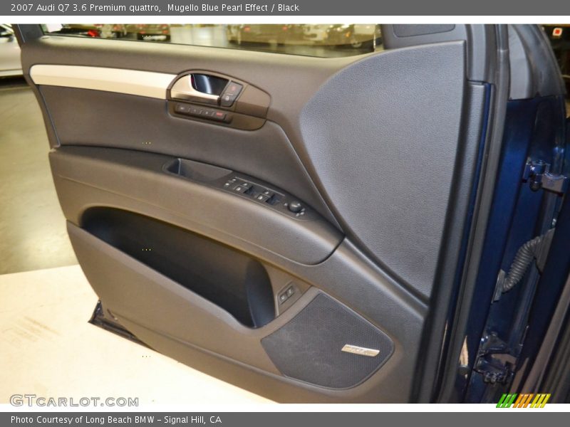 Mugello Blue Pearl Effect / Black 2007 Audi Q7 3.6 Premium quattro