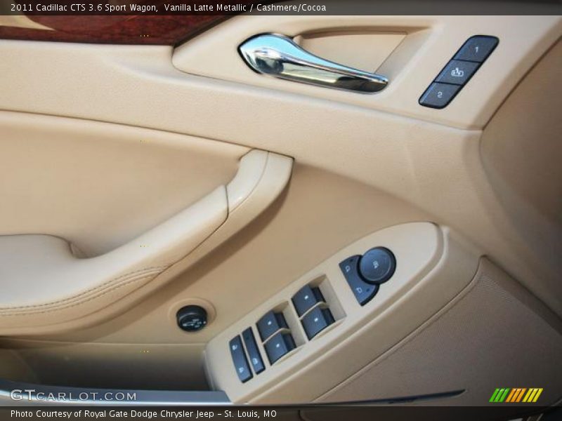 Vanilla Latte Metallic / Cashmere/Cocoa 2011 Cadillac CTS 3.6 Sport Wagon