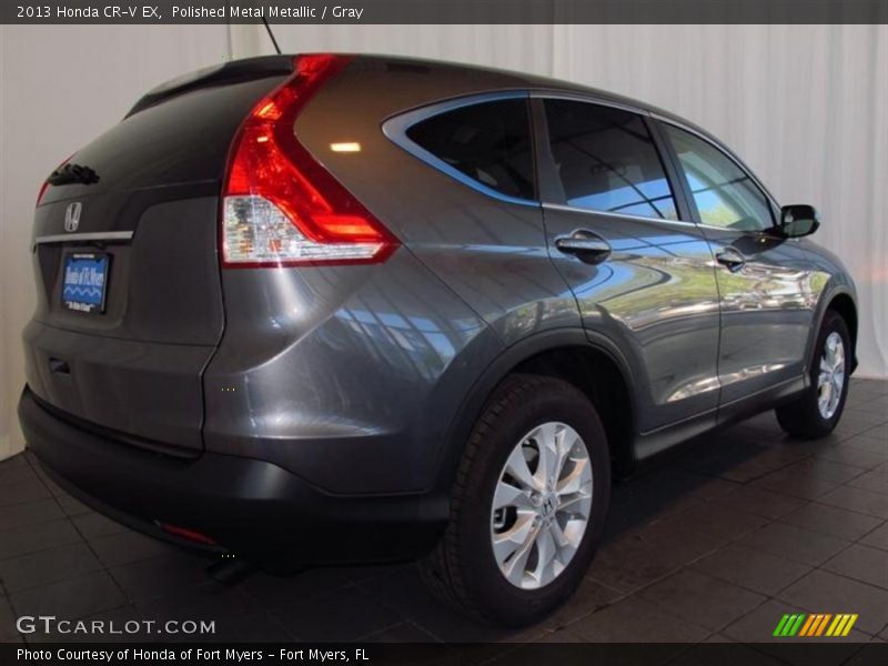 Polished Metal Metallic / Gray 2013 Honda CR-V EX