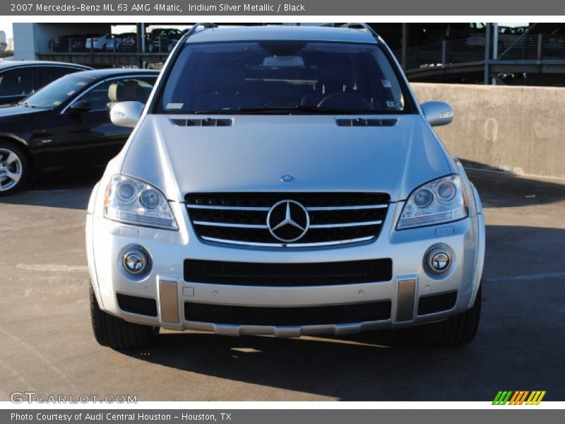 Iridium Silver Metallic / Black 2007 Mercedes-Benz ML 63 AMG 4Matic