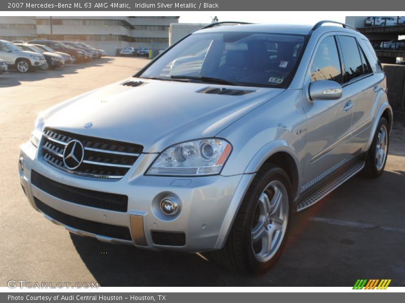 Iridium Silver Metallic / Black 2007 Mercedes-Benz ML 63 AMG 4Matic