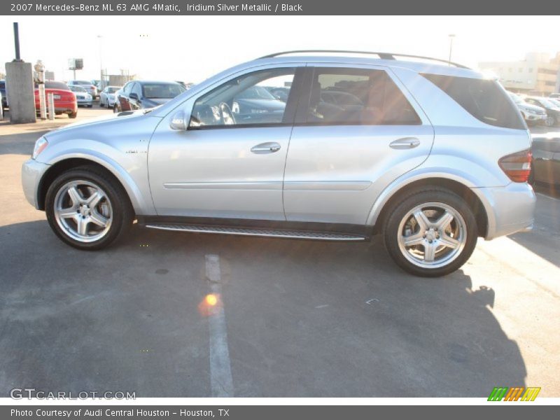 Iridium Silver Metallic / Black 2007 Mercedes-Benz ML 63 AMG 4Matic