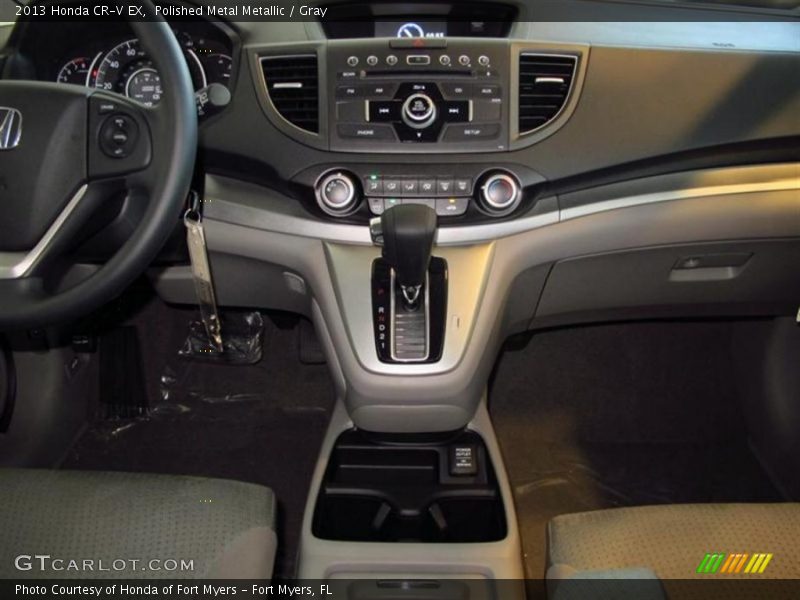 Polished Metal Metallic / Gray 2013 Honda CR-V EX
