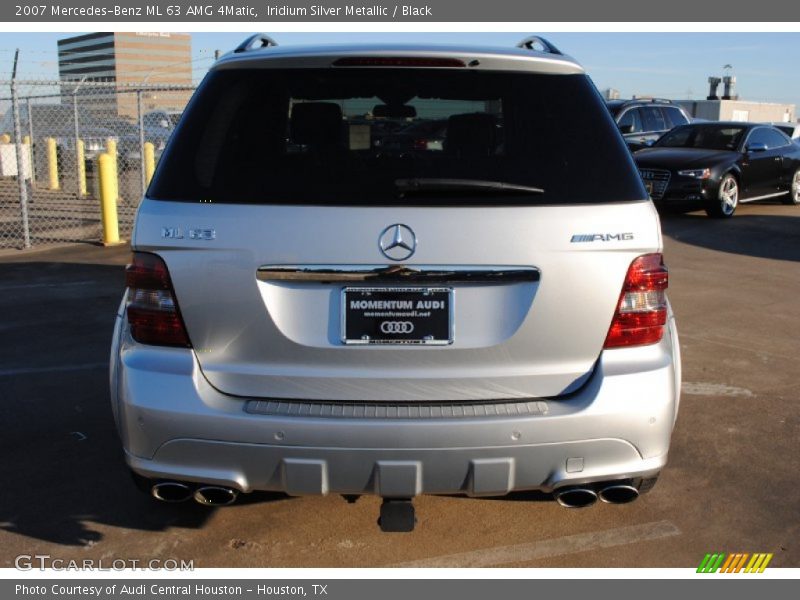 Iridium Silver Metallic / Black 2007 Mercedes-Benz ML 63 AMG 4Matic