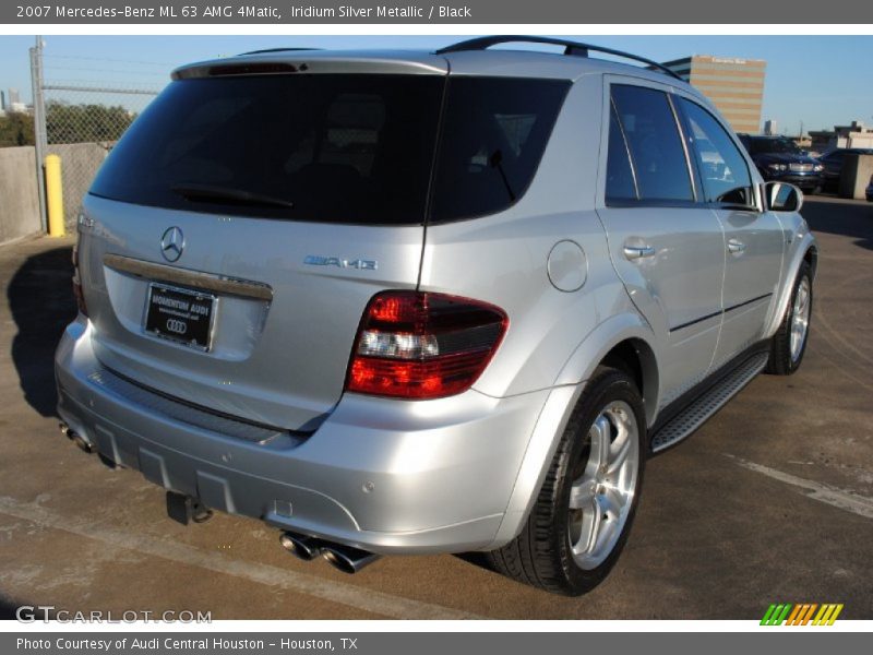 Iridium Silver Metallic / Black 2007 Mercedes-Benz ML 63 AMG 4Matic