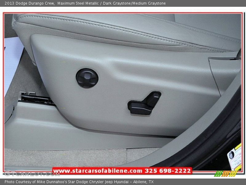 Maximum Steel Metallic / Dark Graystone/Medium Graystone 2013 Dodge Durango Crew