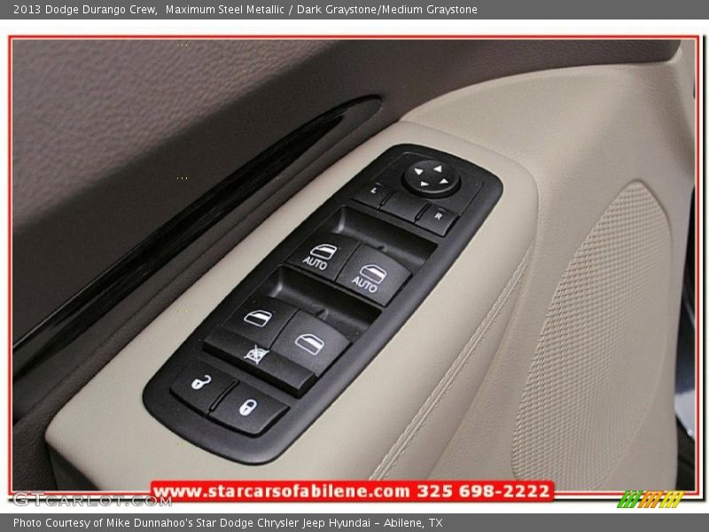 Maximum Steel Metallic / Dark Graystone/Medium Graystone 2013 Dodge Durango Crew