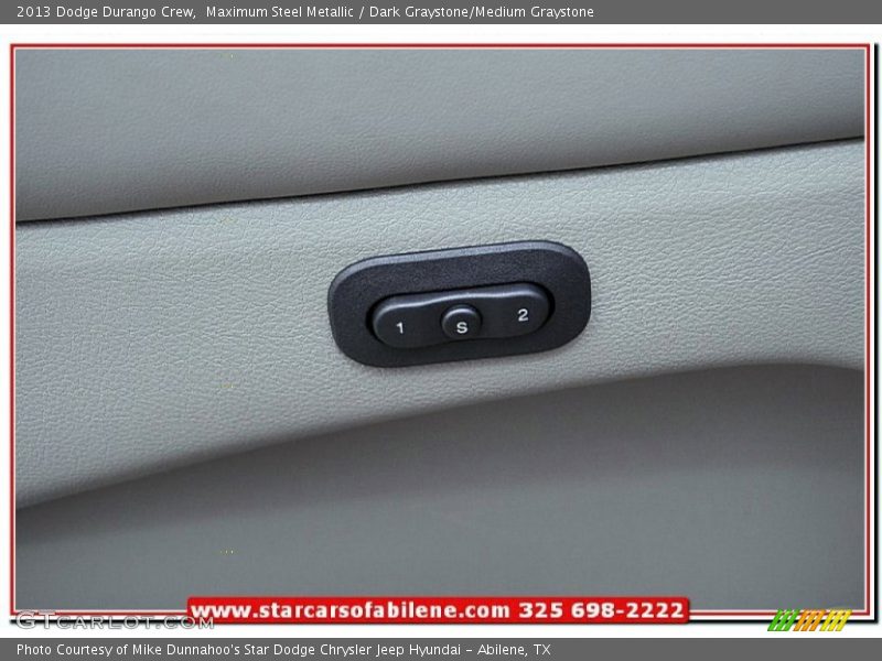 Maximum Steel Metallic / Dark Graystone/Medium Graystone 2013 Dodge Durango Crew
