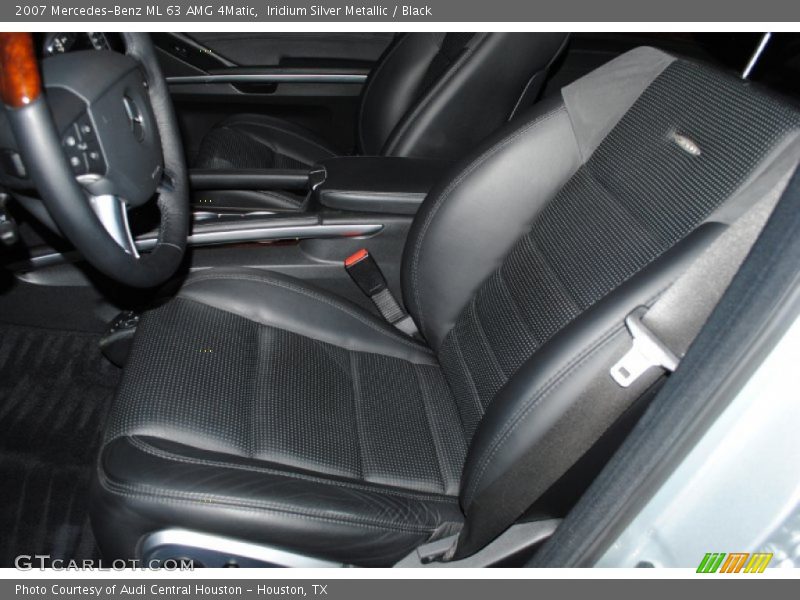 Iridium Silver Metallic / Black 2007 Mercedes-Benz ML 63 AMG 4Matic