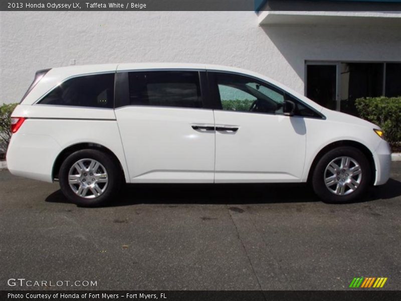 Taffeta White / Beige 2013 Honda Odyssey LX
