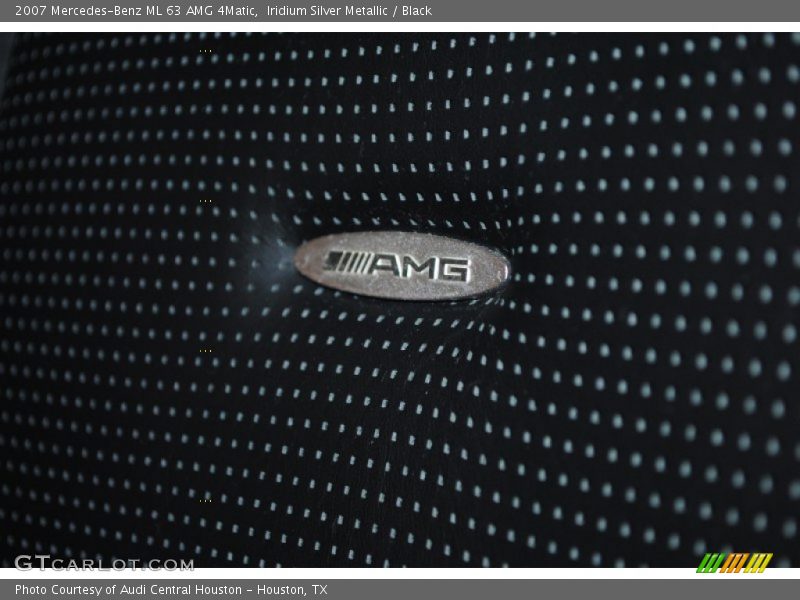 Iridium Silver Metallic / Black 2007 Mercedes-Benz ML 63 AMG 4Matic
