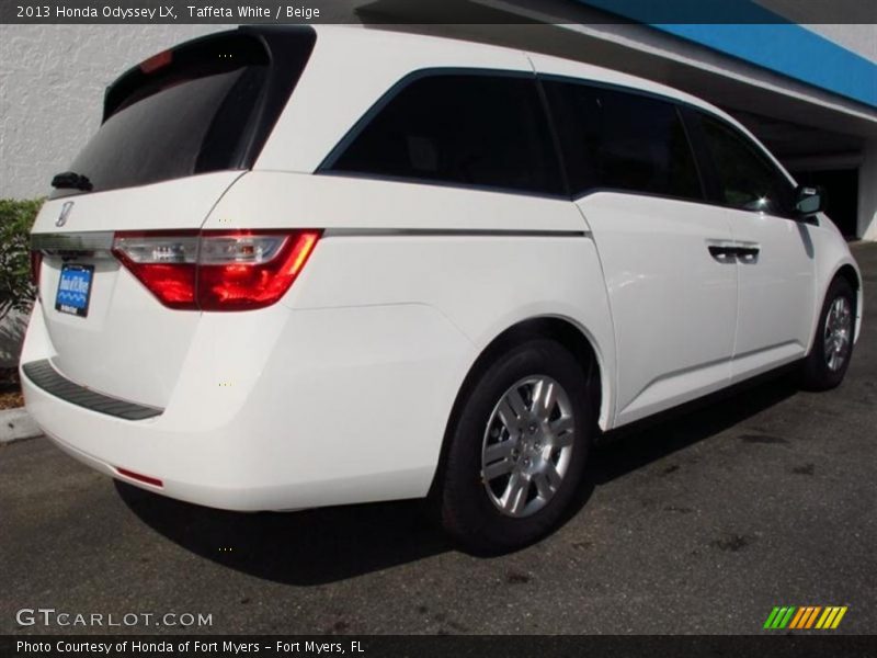 Taffeta White / Beige 2013 Honda Odyssey LX