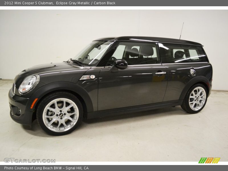 Eclipse Gray Metallic / Carbon Black 2012 Mini Cooper S Clubman
