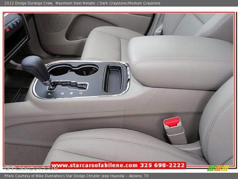 Maximum Steel Metallic / Dark Graystone/Medium Graystone 2013 Dodge Durango Crew