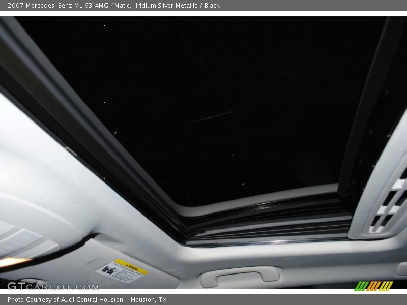 Iridium Silver Metallic / Black 2007 Mercedes-Benz ML 63 AMG 4Matic