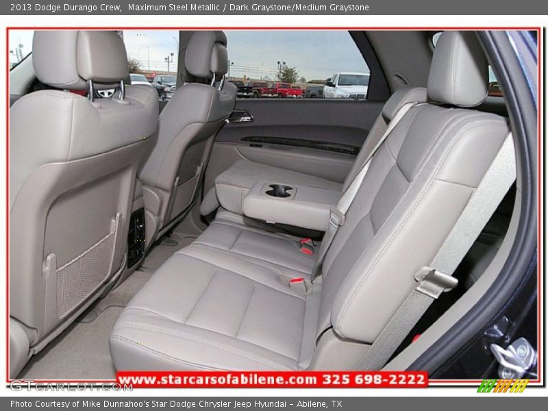 Maximum Steel Metallic / Dark Graystone/Medium Graystone 2013 Dodge Durango Crew