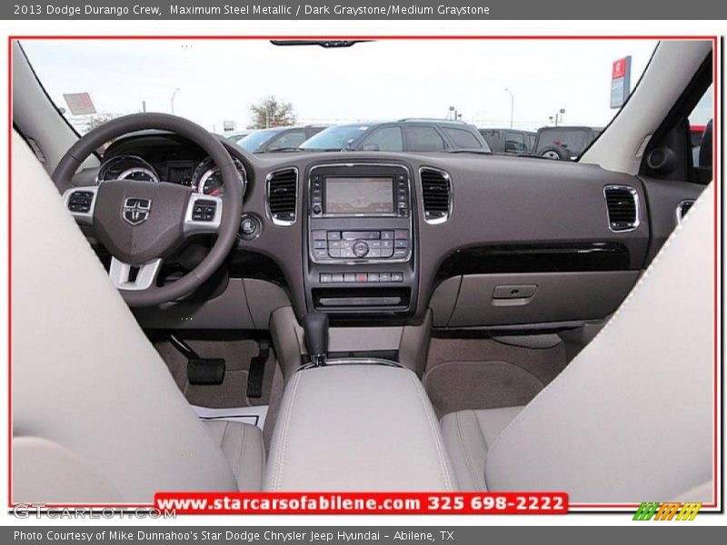 Maximum Steel Metallic / Dark Graystone/Medium Graystone 2013 Dodge Durango Crew