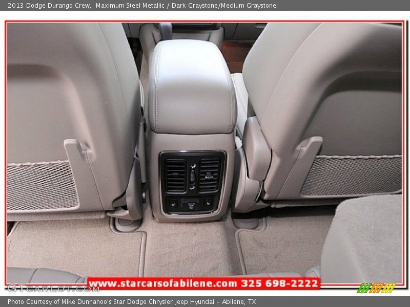 Maximum Steel Metallic / Dark Graystone/Medium Graystone 2013 Dodge Durango Crew