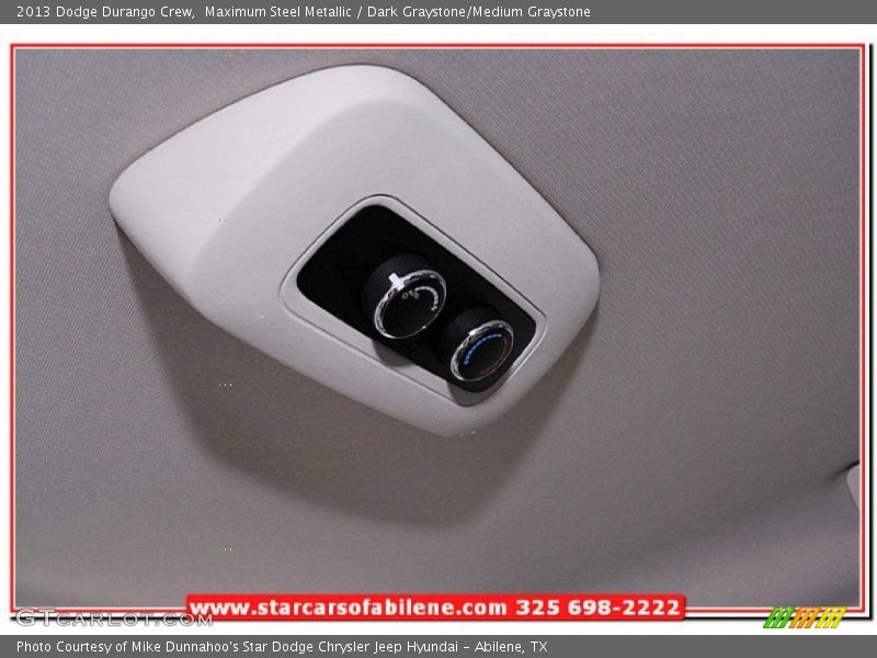 Maximum Steel Metallic / Dark Graystone/Medium Graystone 2013 Dodge Durango Crew