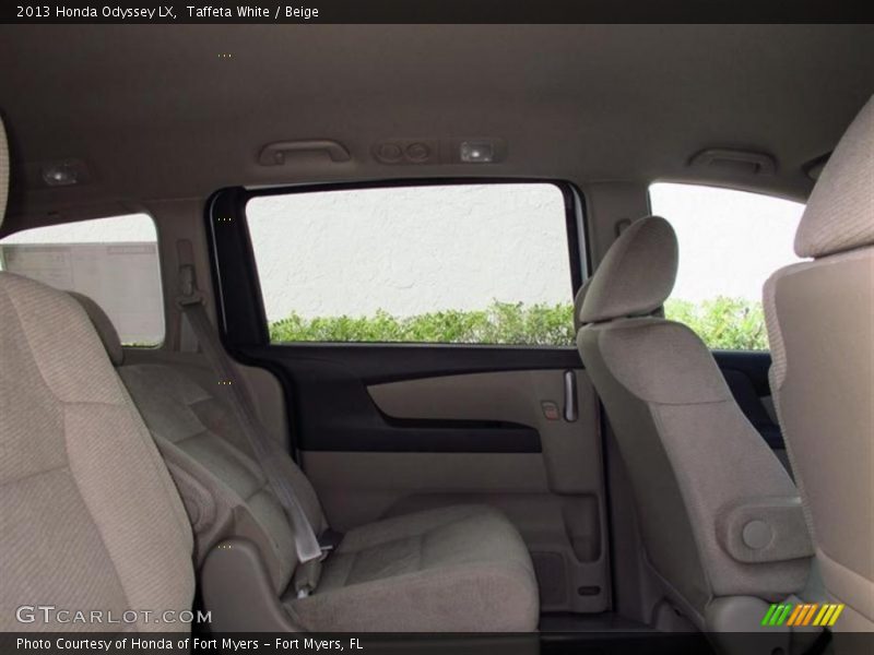Taffeta White / Beige 2013 Honda Odyssey LX