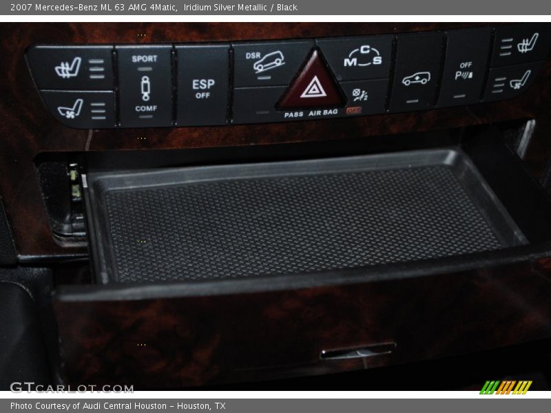 Iridium Silver Metallic / Black 2007 Mercedes-Benz ML 63 AMG 4Matic