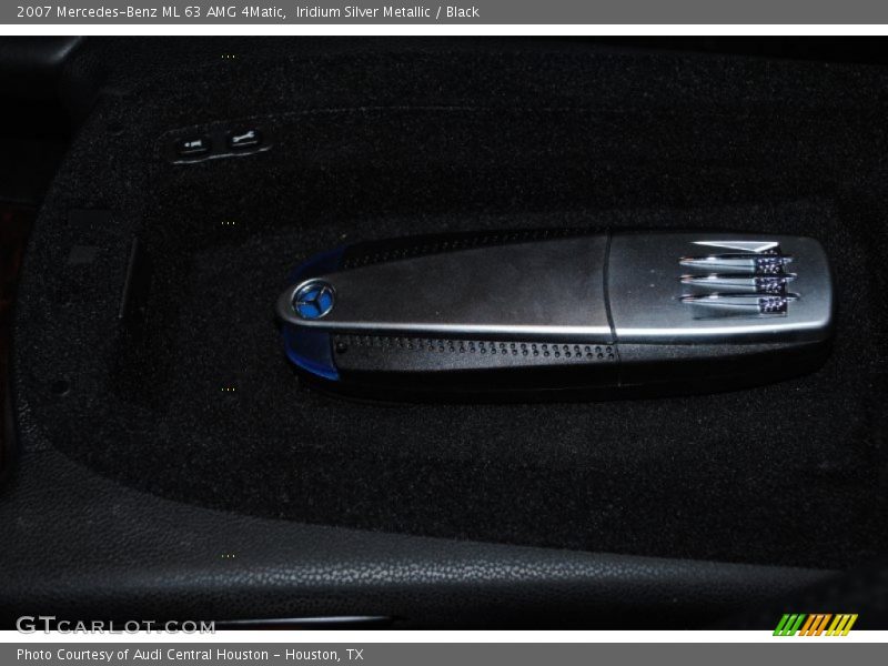 Iridium Silver Metallic / Black 2007 Mercedes-Benz ML 63 AMG 4Matic