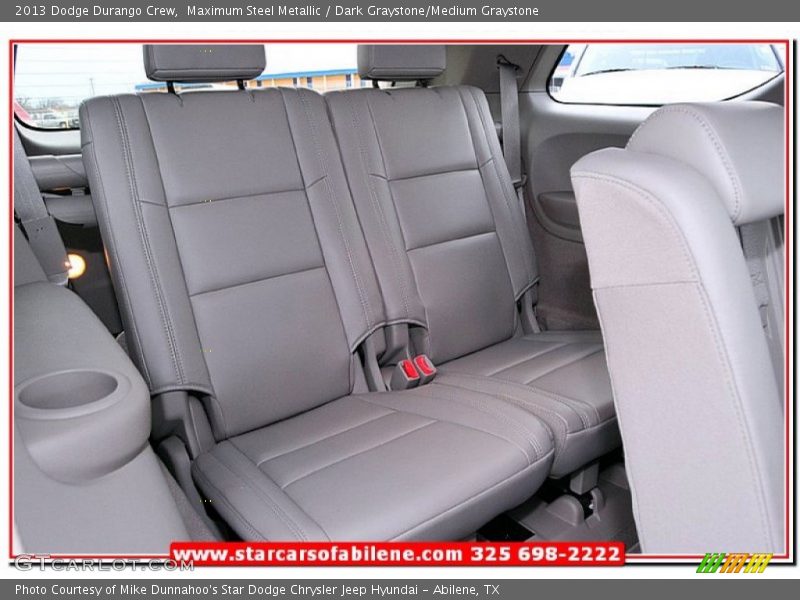 Maximum Steel Metallic / Dark Graystone/Medium Graystone 2013 Dodge Durango Crew
