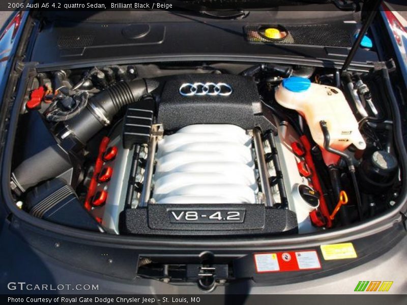  2006 A6 4.2 quattro Sedan Engine - 4.2 Liter DOHC 40-Valve VVT V8