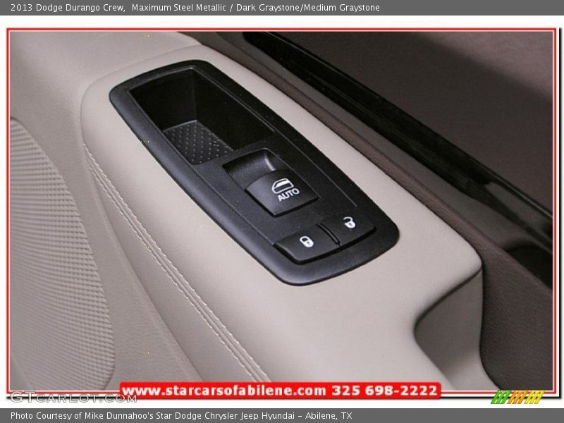 Maximum Steel Metallic / Dark Graystone/Medium Graystone 2013 Dodge Durango Crew