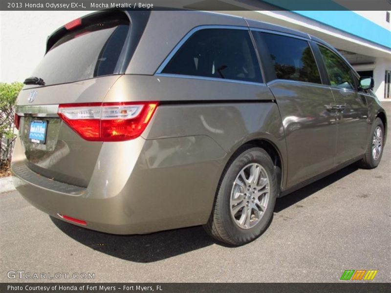 Mocha Metallic / Beige 2013 Honda Odyssey EX-L