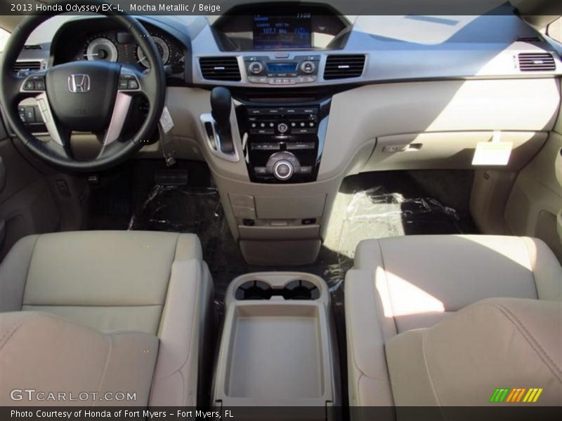Dashboard of 2013 Odyssey EX-L