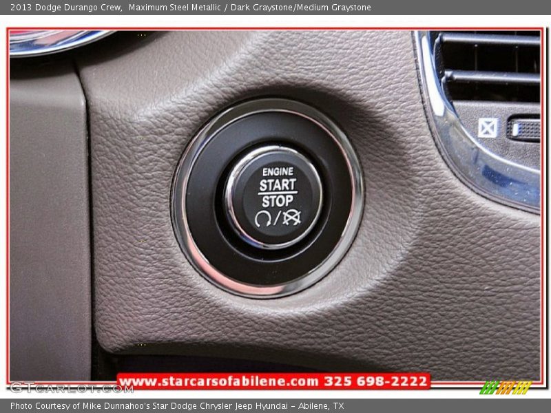 Maximum Steel Metallic / Dark Graystone/Medium Graystone 2013 Dodge Durango Crew