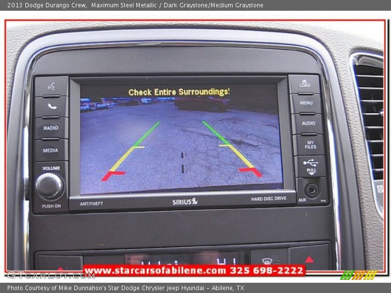 Maximum Steel Metallic / Dark Graystone/Medium Graystone 2013 Dodge Durango Crew