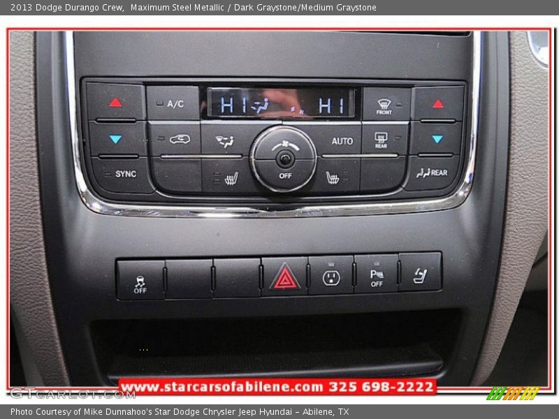 Maximum Steel Metallic / Dark Graystone/Medium Graystone 2013 Dodge Durango Crew