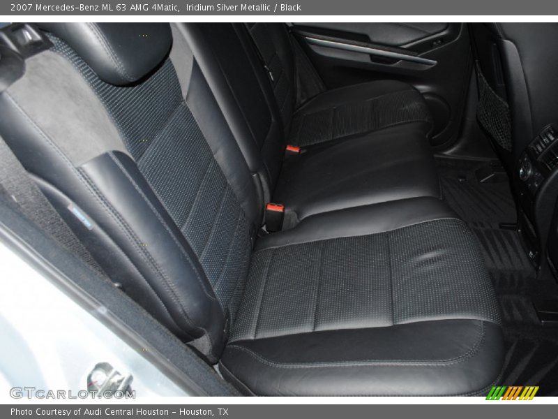 Iridium Silver Metallic / Black 2007 Mercedes-Benz ML 63 AMG 4Matic