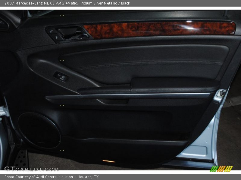 Iridium Silver Metallic / Black 2007 Mercedes-Benz ML 63 AMG 4Matic