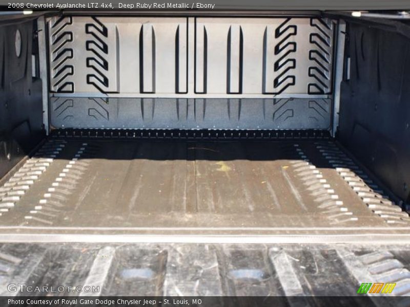 Deep Ruby Red Metallic / Ebony 2008 Chevrolet Avalanche LTZ 4x4