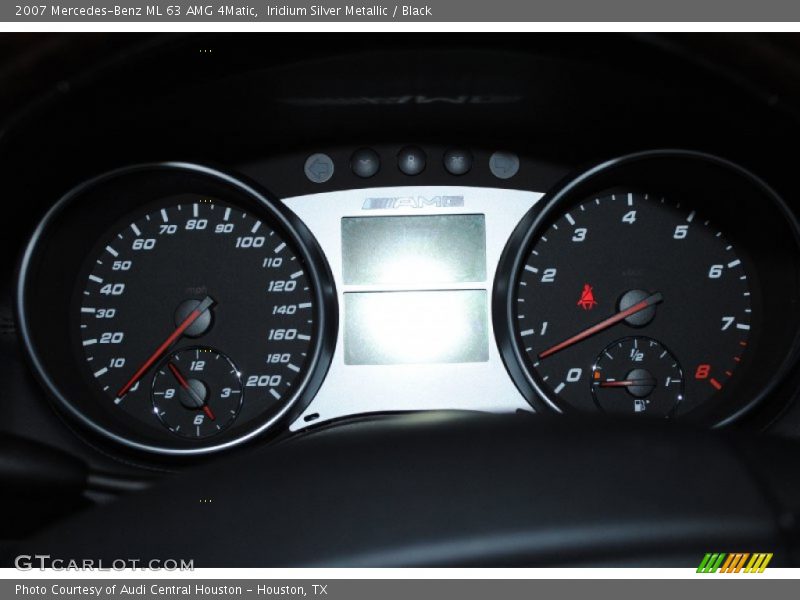 Iridium Silver Metallic / Black 2007 Mercedes-Benz ML 63 AMG 4Matic