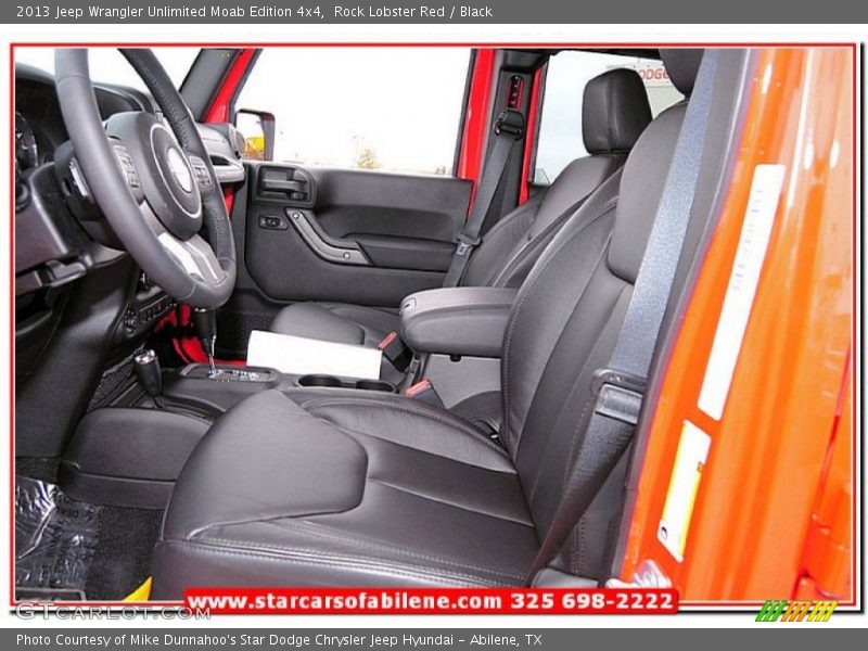 Rock Lobster Red / Black 2013 Jeep Wrangler Unlimited Moab Edition 4x4