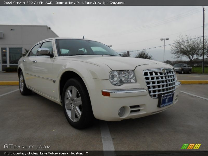 Stone White / Dark Slate Gray/Light Graystone 2006 Chrysler 300 C HEMI AWD