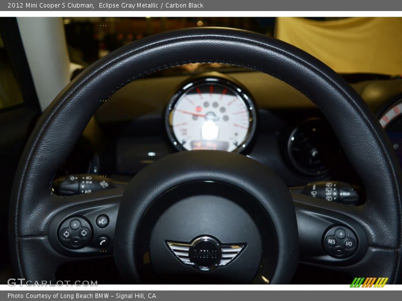 Eclipse Gray Metallic / Carbon Black 2012 Mini Cooper S Clubman