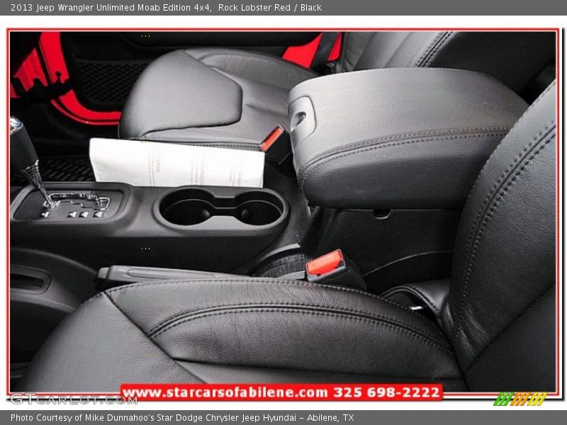 Rock Lobster Red / Black 2013 Jeep Wrangler Unlimited Moab Edition 4x4