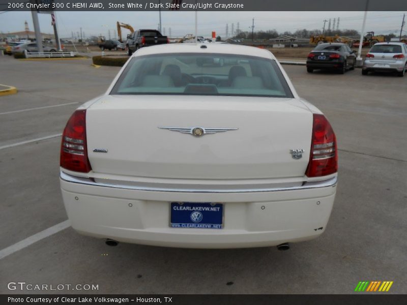Stone White / Dark Slate Gray/Light Graystone 2006 Chrysler 300 C HEMI AWD