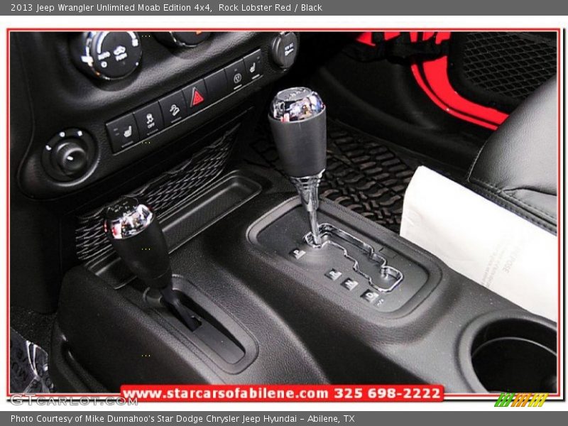 Rock Lobster Red / Black 2013 Jeep Wrangler Unlimited Moab Edition 4x4