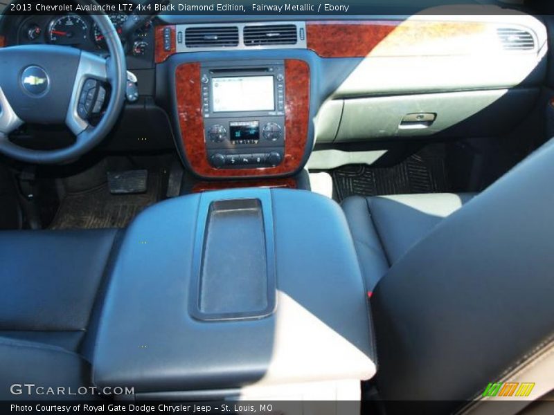 Fairway Metallic / Ebony 2013 Chevrolet Avalanche LTZ 4x4 Black Diamond Edition