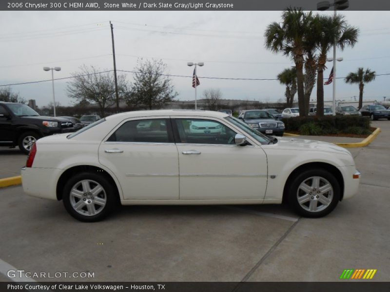 Stone White / Dark Slate Gray/Light Graystone 2006 Chrysler 300 C HEMI AWD