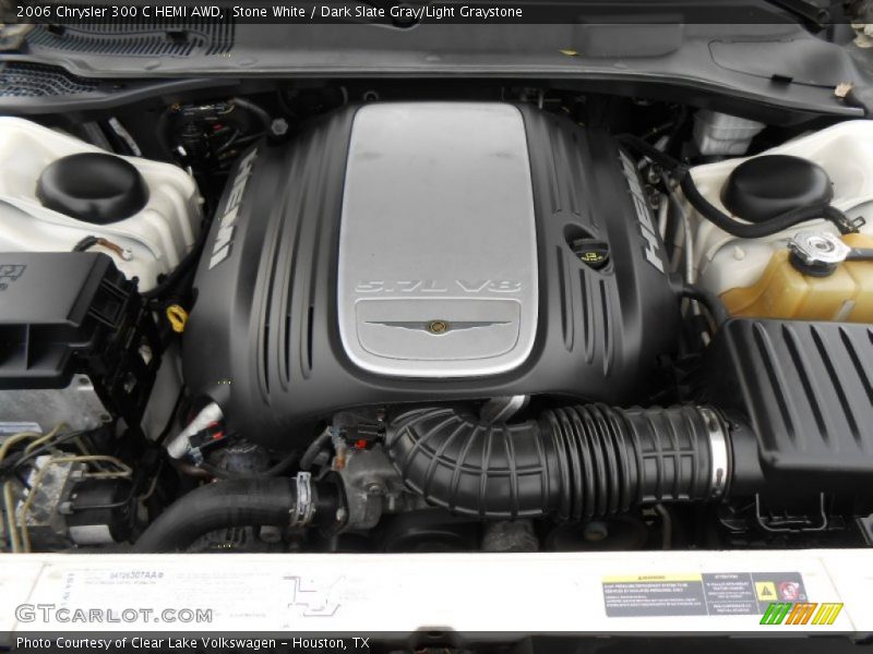 Stone White / Dark Slate Gray/Light Graystone 2006 Chrysler 300 C HEMI AWD