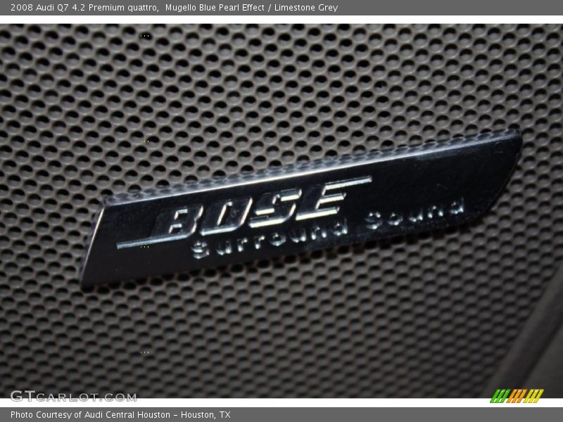 Mugello Blue Pearl Effect / Limestone Grey 2008 Audi Q7 4.2 Premium quattro