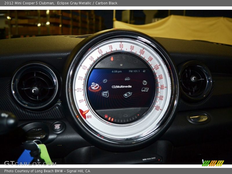 Eclipse Gray Metallic / Carbon Black 2012 Mini Cooper S Clubman