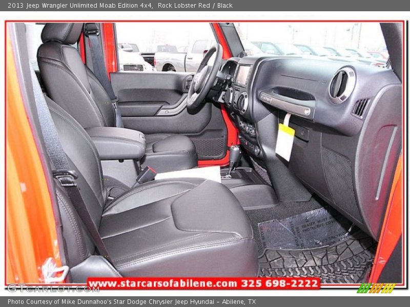 Rock Lobster Red / Black 2013 Jeep Wrangler Unlimited Moab Edition 4x4